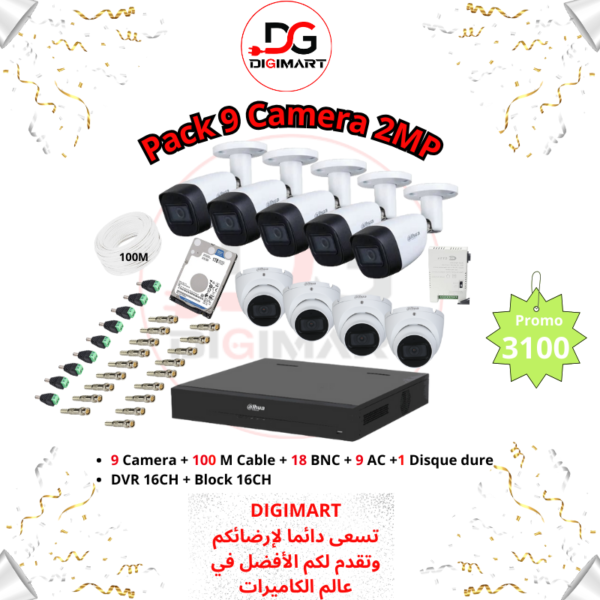 pack 9 camera