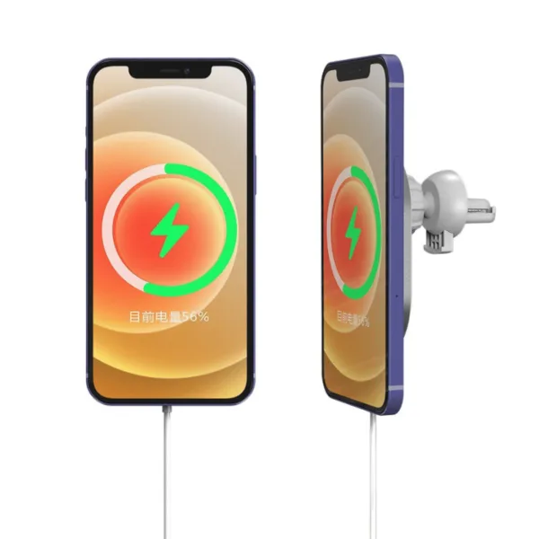 Magnetic wireless car charger