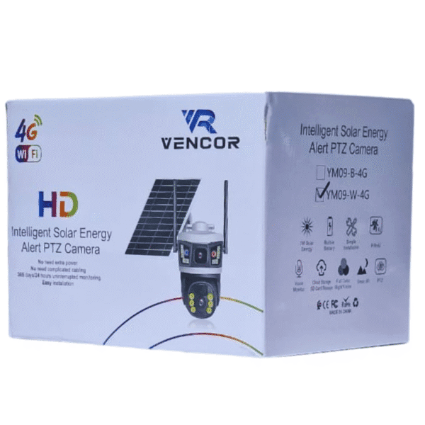 Caméra de Surveillance Solaire 4G PTZ Intelligente