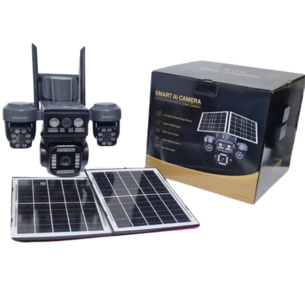 SMART SOLAR AI CAMERA 4 LENS 4G
