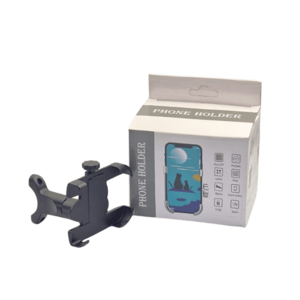 Support Téléphone Vélo en Alliage d’Aluminium