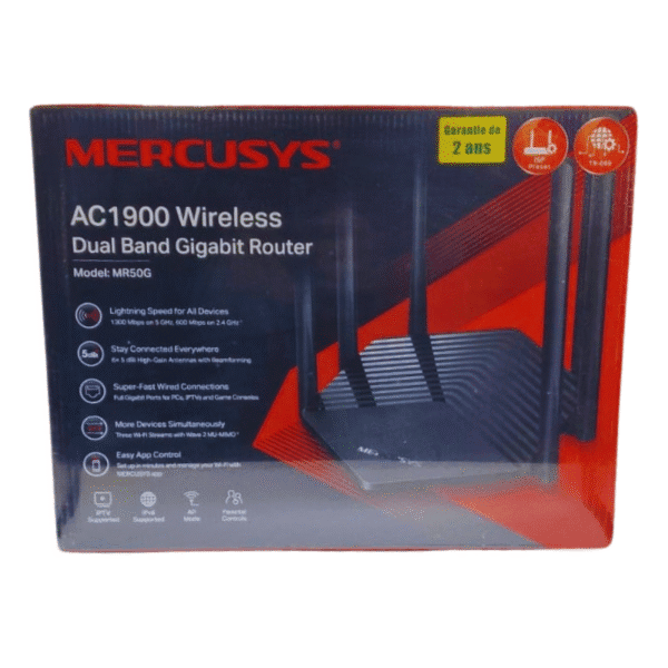 Routeur Wi-Fi AC1900 Double Bande Gigabit