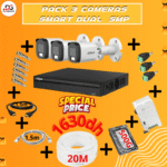 Pack 3 cameras dahua Smart Dual 5MP – 2