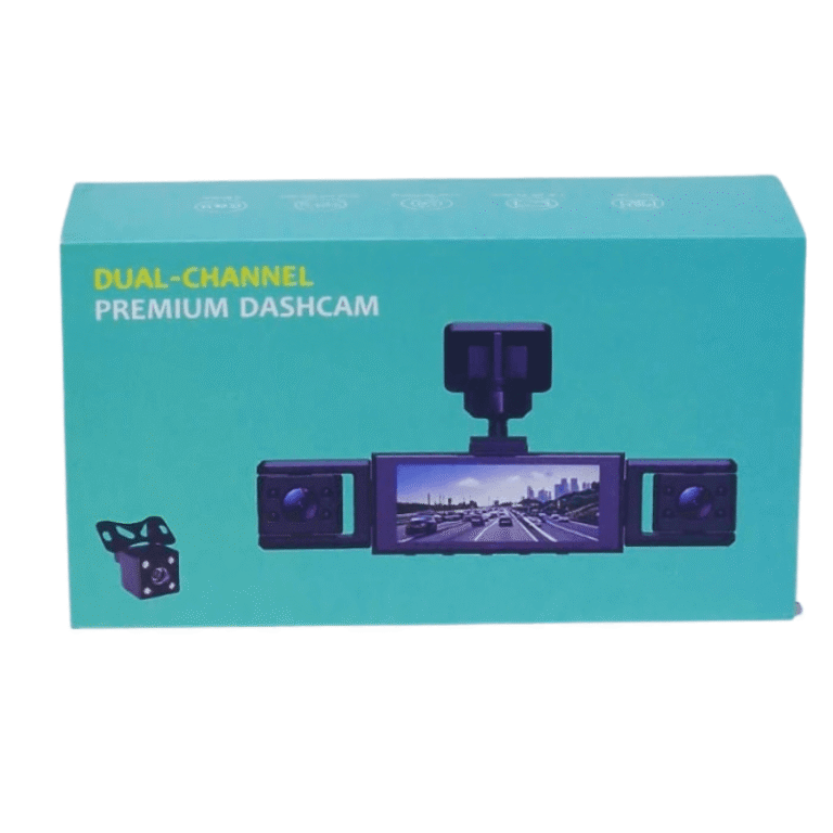 Caméra voiture embarquée dashcam double canal Full HD