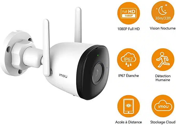 CAMERA IMOU WIFI BULLET 2C 2MP IPC-F22P