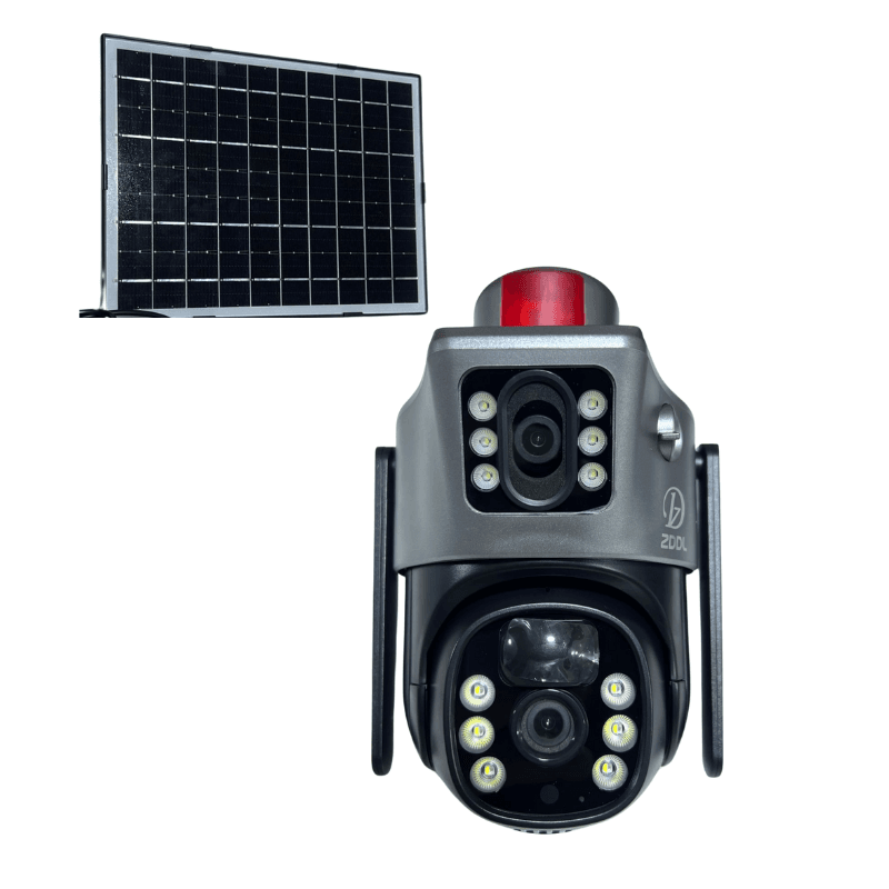 Camera 6MP Dual Lens Solar