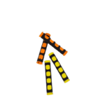 Poignée de frein - Jaune et Orange – 5