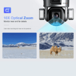 Caméra Sécurité Solaire PTZ 4K 20x Zoom – LS VISION – 8