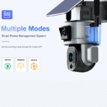 Caméra Sécurité Solaire PTZ 4K 20x Zoom – LS VISION – 4
