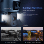 Caméra Sécurité Solaire PTZ 4K 20x Zoom – LS VISION – 3