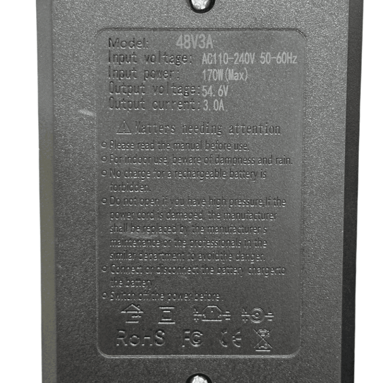 Chargeur GT6 48V 3A (Modèle : 48V3A) – 2