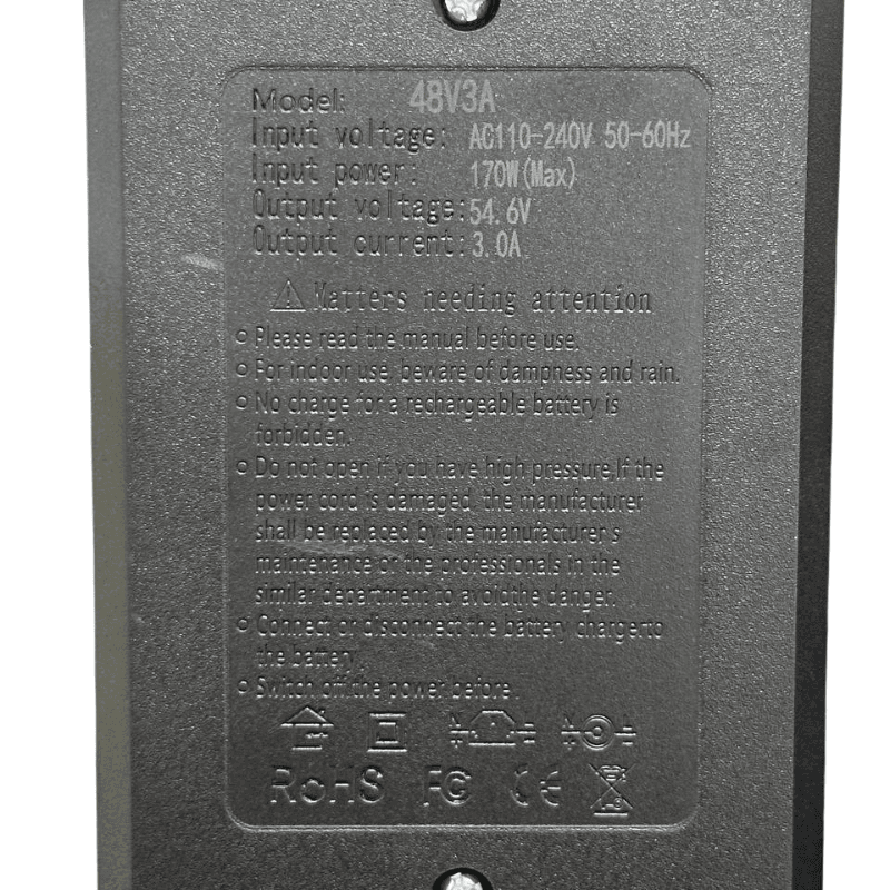 Chargeur GT6 48V 3A (Modèle : 48V3A) – 2