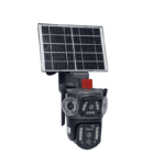 Caméra Solaire Intelligente 4G / 3 Lentilles – Zoom 10X – 6K – 4