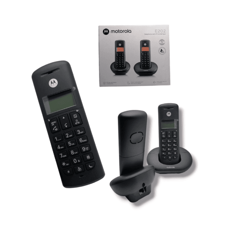 Téléphone numérique sans fil Motorola E202
