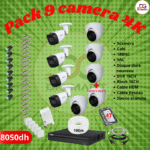 Pack 9 caméra 4K