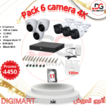 Pack 6 camera 4K