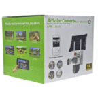 Caméra Solaire AI 2-en-1