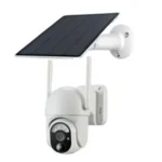 Intelligent Solar Energy Alert Video Surveillance PTZ Camera