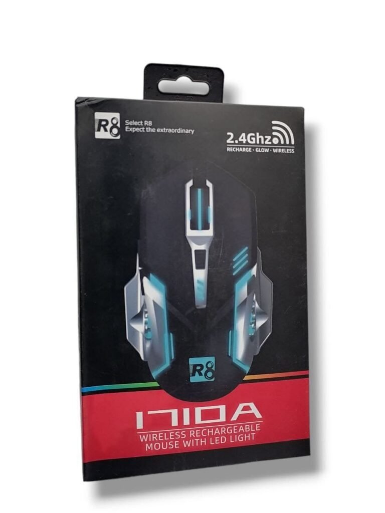Souris Rechargeable Sans Fil avec Lumière LED - R8
