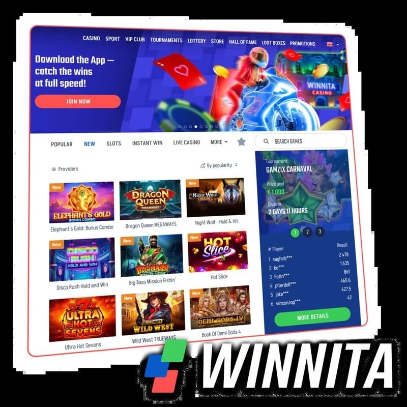 Winnita accedi, winnita casino